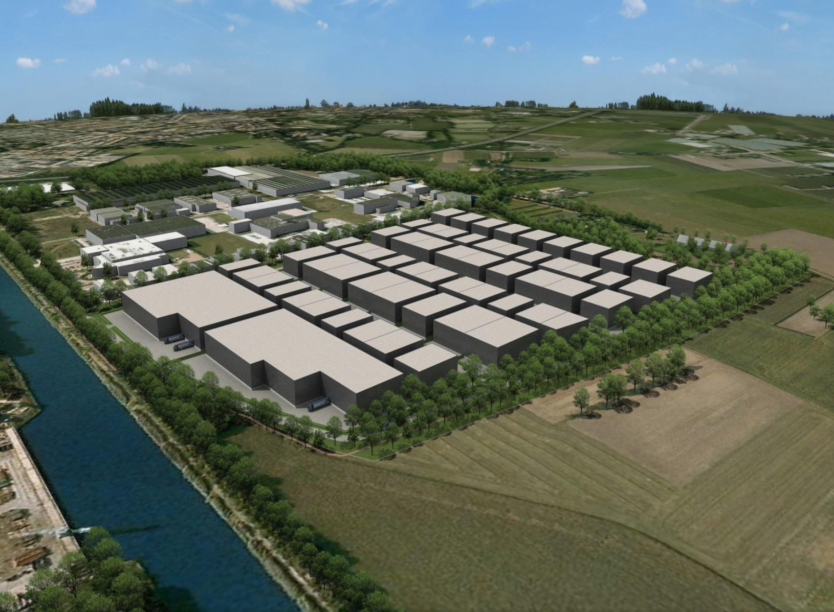 Everdenberg Oost Oosterhout Ontwikkeling van 16 hectare bedrijventerrein,