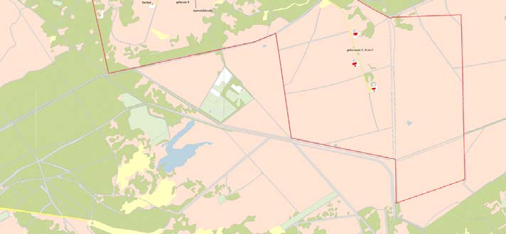 2.3 Omvang complex Radio kootwijk Het Complex Radio Kootwijk beslaat een gebied van zo n 450 ha dat voorheen als zendcomplex in bezit en gebruik was bij KPN.