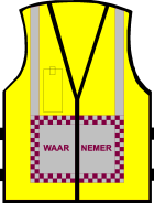 Noodplanning TOOLS AMBULANCE Signalisatievestje voor uw organisatie Grijs signalisatievestje (ook verkrijgbaar in fluo-geel) Verticale, reflecterende stroken ter hoogte van schouders Achterzijde