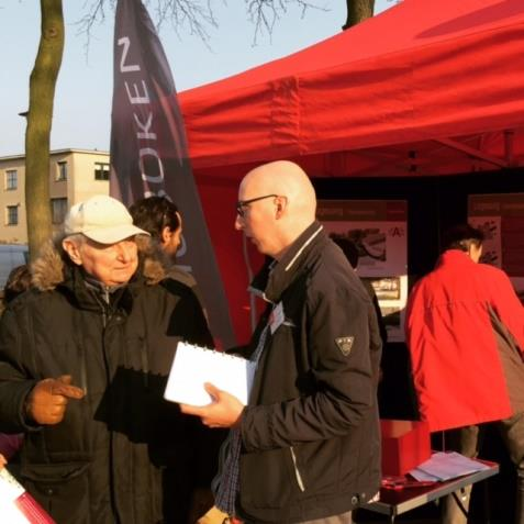 Resultaten bevraging voorontwerp Lageweg-Meetjeslandstraat Titel verslag: voorontwerp Lageweg Meetjeslandstraat Datum: 17 maart 2016 Plaats: Plein Lageweg (tegenover academie) Aanwezigen Naam