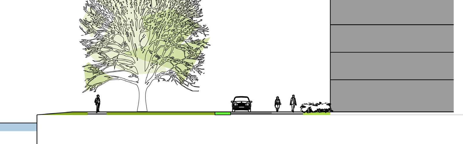 Wagenaarkade Slingerweg PROFIEL groen