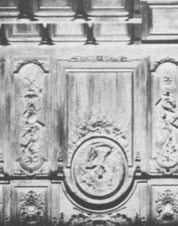 Architectuurtaal waren bestemd voor een katafalk en decoraties voor plechtigheden rond het overlijden van keizerin Elena, moeder van Karel VI.