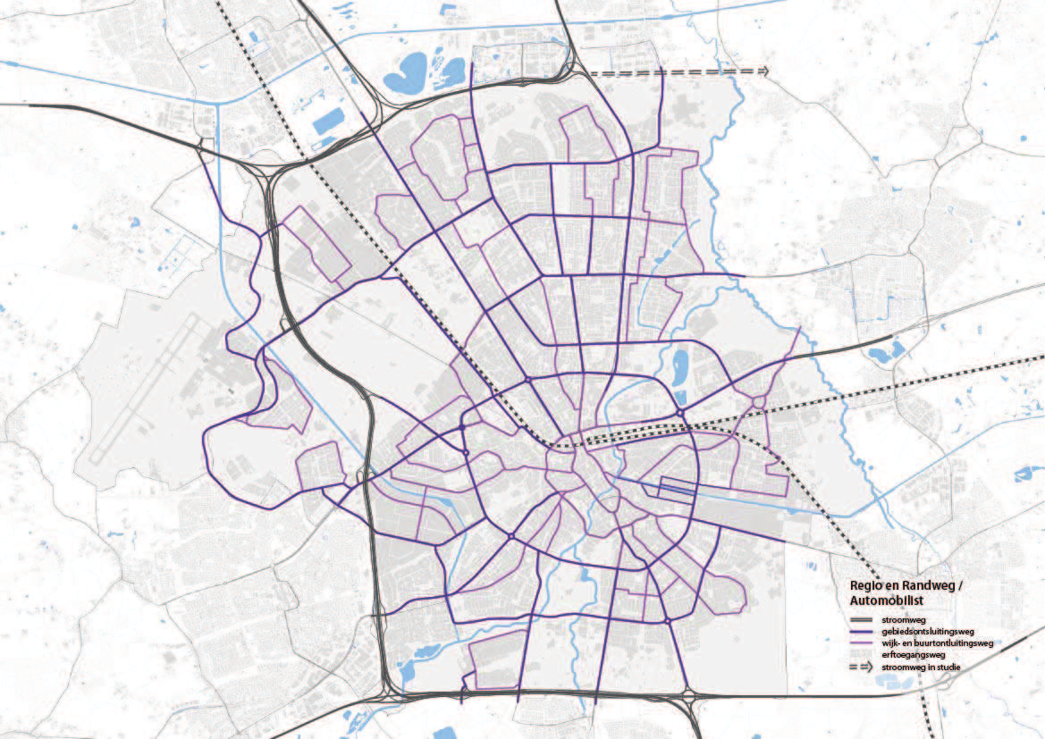 DRUKKE WEGEN GEMEENTE EINDHOVEN Voor de gemeente Eindhoven worden de stroomwegen en gebiedsontsluitingswegen bedoeld als drukke wegen.