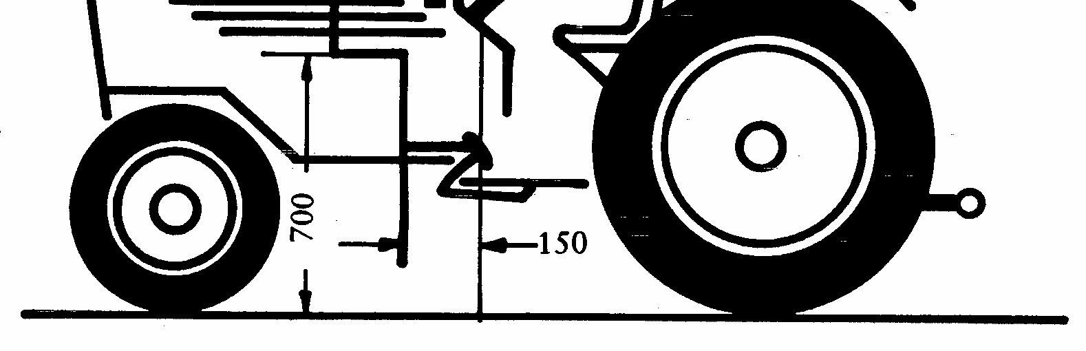 Figuur 8 2.3.2.12.De installatie en het kenmerken van hydraulische slangen 2.3.2.12.1. Hydraulische slangen moeten zo worden geïnstalleerd dat mechanische en thermische beschadigingen worden voorkomen.