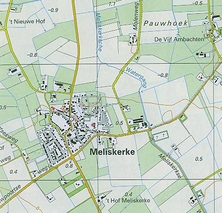 ONDERZOEKSLOCATIE Onderzoekslocatie: Bergstraat 34 te Meliskerke 23140032 Sagro