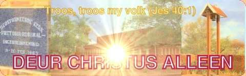 Gepubliseer op: Deur Christus Alleen