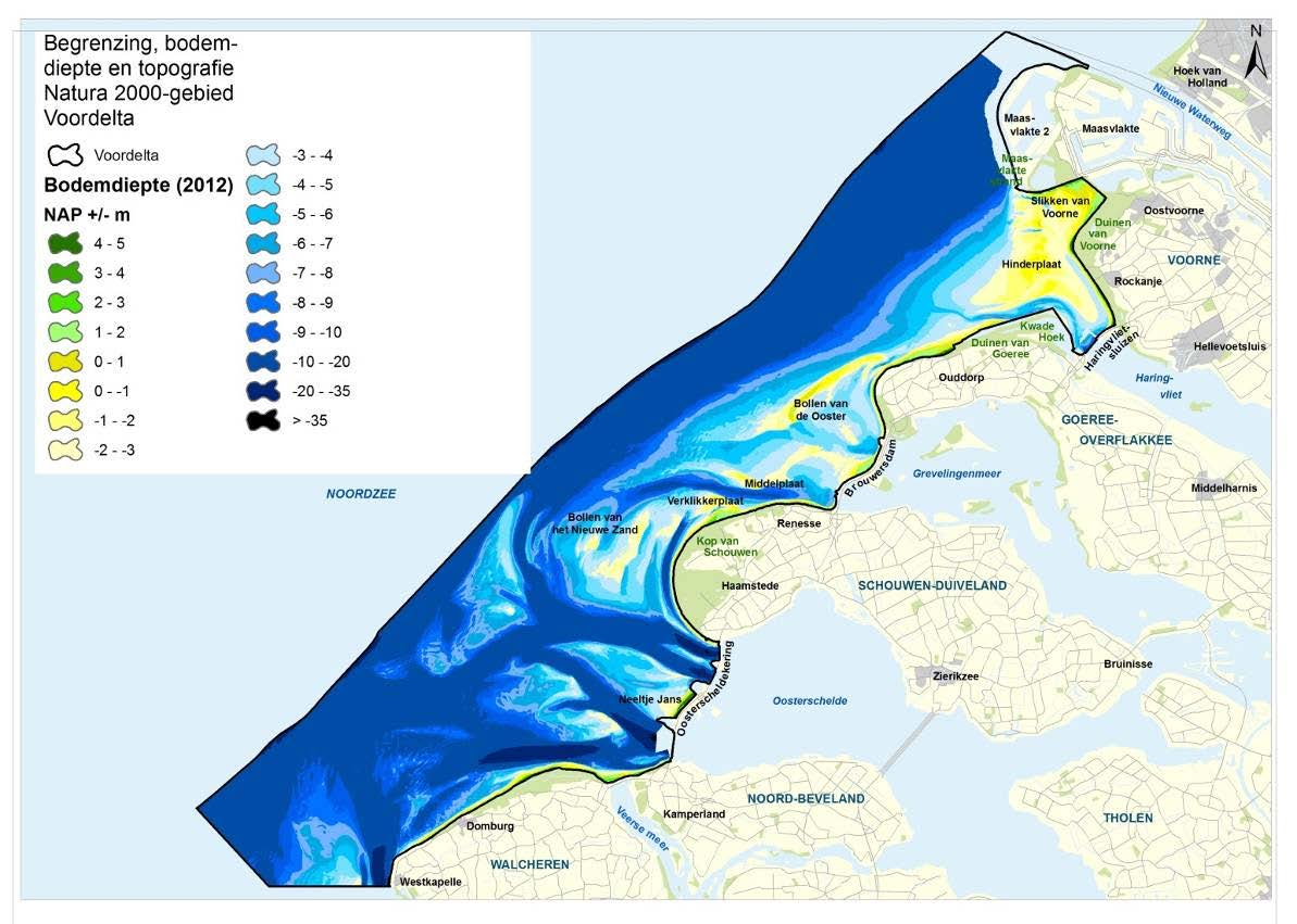 Natura 2000 Beheerplan Voordelta 2015-2021 mei 2015 2 Kenmerken van de Voordelta In dit hoofdstuk zijn de kenmerken van het Natura 2000-gebied Voordelta beschreven: de begrenzing van het gebied zoals