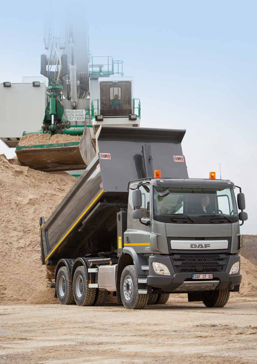 GEBOUWD OM TE PRESTEREN DAF CF