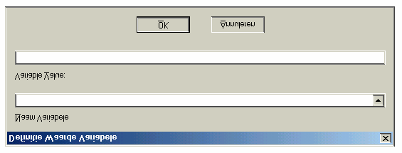 Je krijgt dan dit dialoogvenster te zien: Geef bij Naam Variabele de naam van de matrix in, A dus. Geef bij Variable Value de matrix zelf in met behulp van F3.