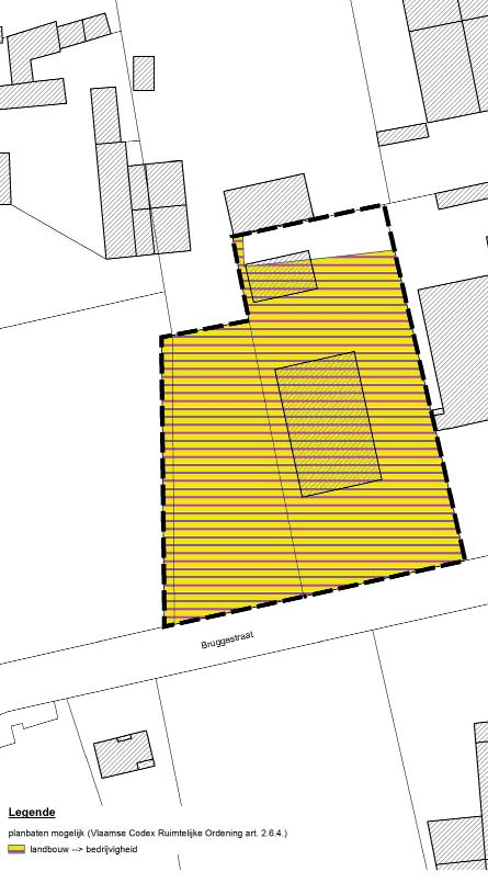 bestemmingen voorzien in het RUP zonering oppervlakte in ha 81a 89ca categorie gebiedsaanduiding Art. 1: zone voor bedrijvigheid bedrijvigheid Art.