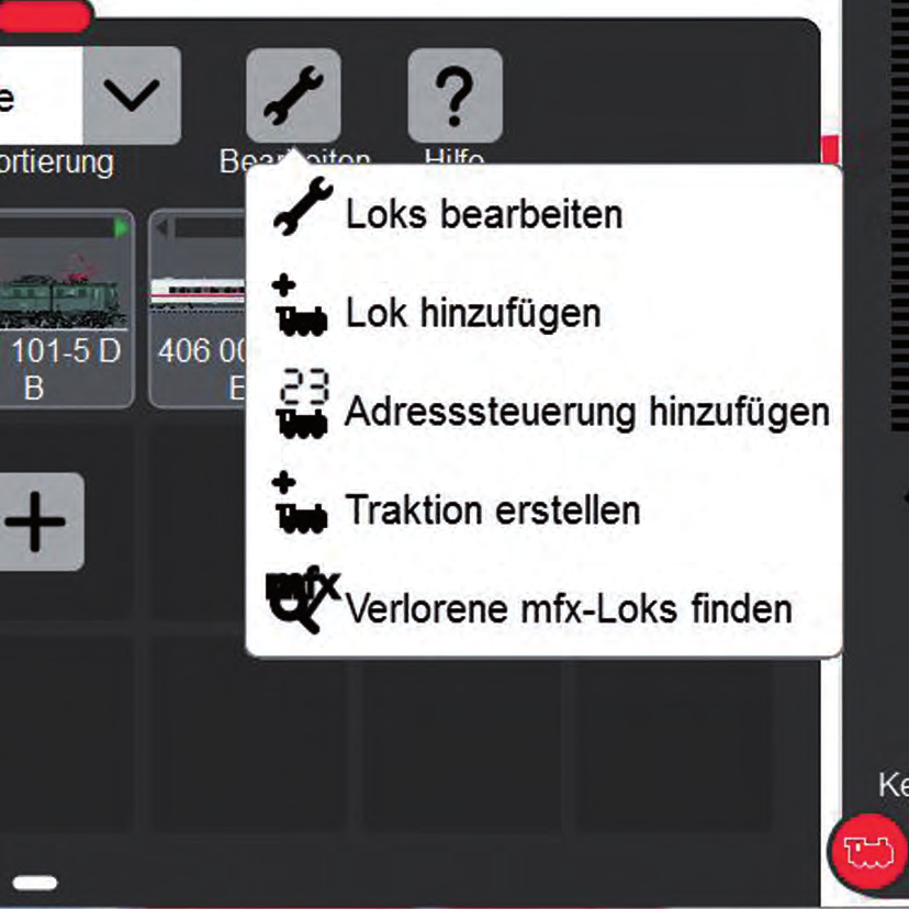 H et inrichten van een mfx-loc is zoals bekend de eenvoudigste taak bij het aanleggen van de loclijst in de Central Station 3. Alle benodigde instellingen worden automatisch overgebracht naar de CS3.