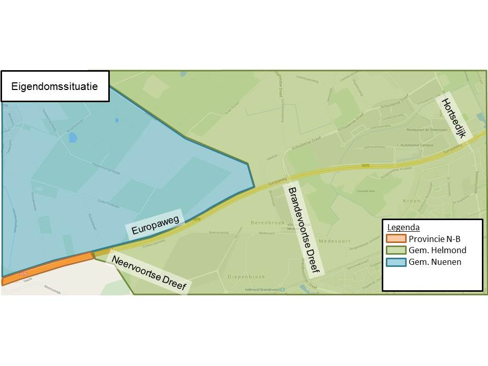 Situering en geschiedenis Afbeelding 3 Locatie kruispunt Om zowel Gulbergen (recreatie) als Brandevoort (nieuwbouwwijk waar 6000 woningen worden gerealiseerd) goed te kunnen ontsluiten is in 2010