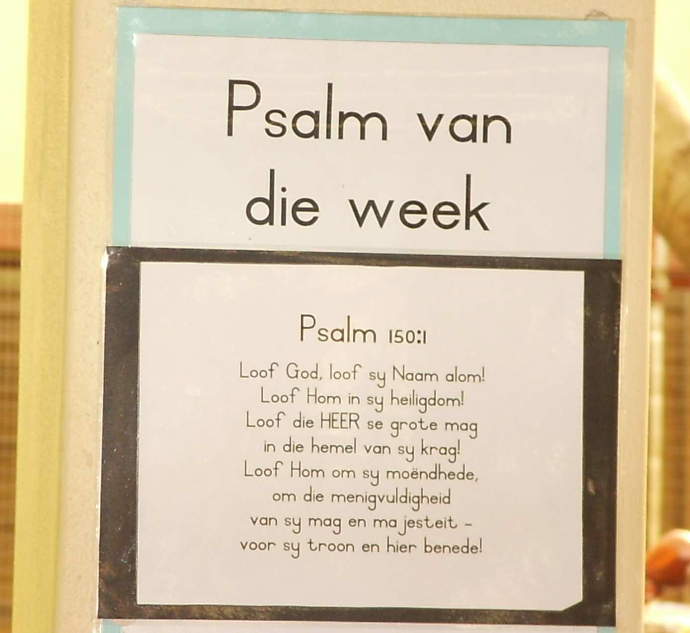 Week 1 Psalm 8: 1 Week 2 Psalm 9: 1 Week 3 Psalm 116: 1 Week 4 Psalm 100: 1 en 4 Week 5 Psalm 105: 1 Week 6 Psalm 105: 5 Week 7 Psalm 25: 2 Week 8 Psalm 84: 2 Week 9 Psalm 23: 1 Week 10 Psalm 45: 1