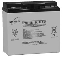 HNINFON01 Pag. 6/7 5.1. Genesis batterijen type NP2.3-12 (12V - 2,3Ah) Interne weerstand van 1 batterij in volledig opgeladen toestand : +/- 60mΩ. 5.2. Genesis batterijen type NP7-12 (12V - 7,0Ah) Interne weerstand van 1 batterij in volledig opgeladen toestand : +/- 30mΩ.