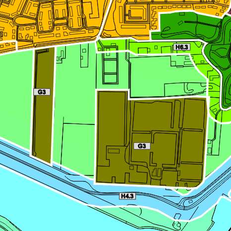 Volkstuinen Middelweg Oost Wijk bij Duurstede (Gebiedstype G3) Welstandsniveau Voor het