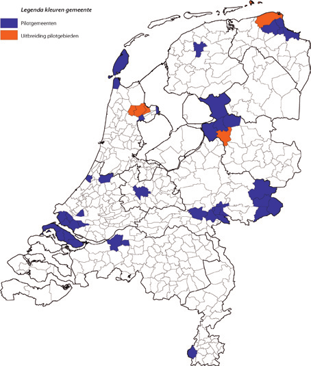 Gemeente Kaag en Braassem (tot 2009 Alkemade en Jacobswoude) Gemeente Katwijk Gemeente Leeuwarden Gemeente Maastricht Gemeente