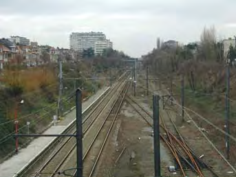 LIJN 26 : STUK TUSSEN DE WAHISLAAN EN DE BORDETLAAN IN EVERE EN SCHAARBEEK Algemene beschrijving Lokalisatie De perimeter van het betreffende zwarte punt heeft betrekking op een stuk van spoorlijn 26