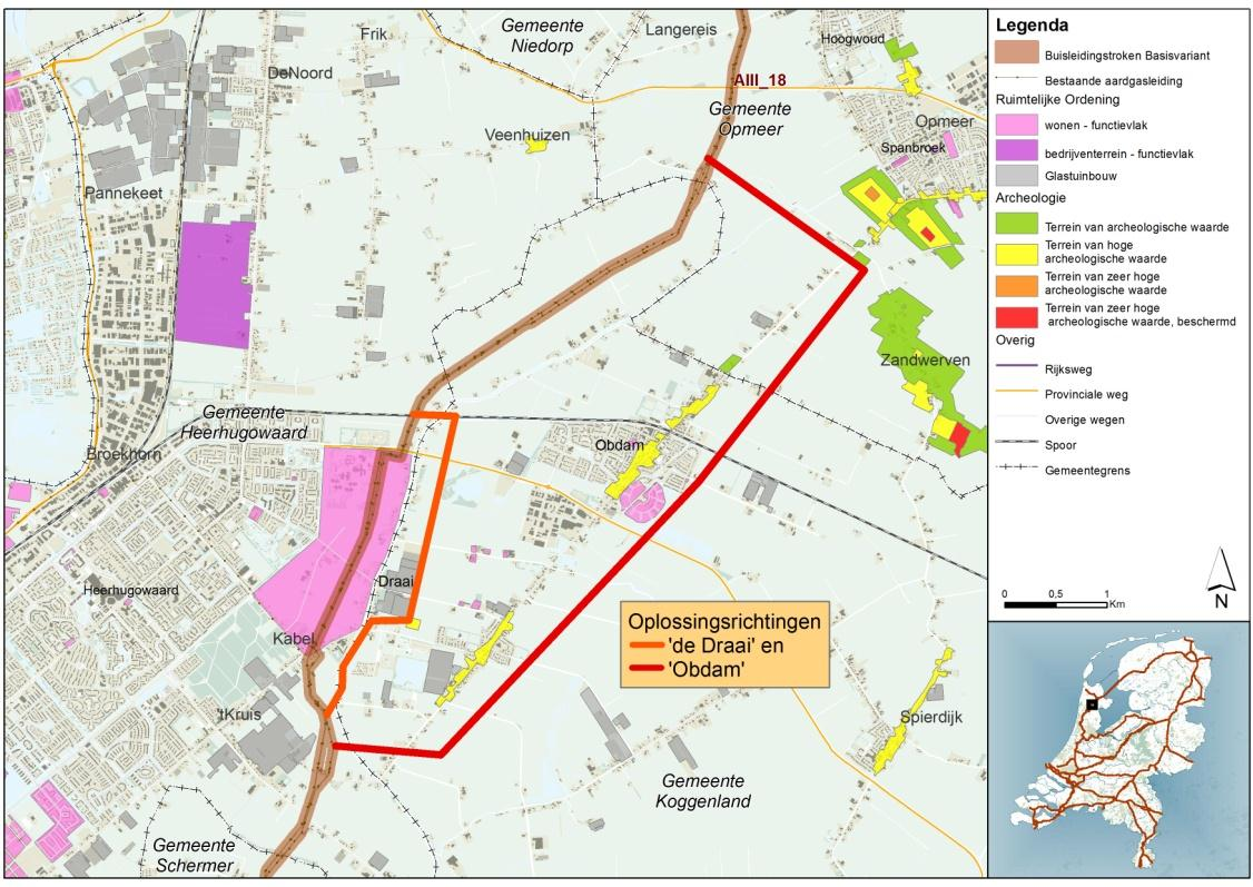 Heerhugowaard De oplossingsrichting rond de nieuwbouwwijk de Draai moet gezocht worden in oostelijke richting.