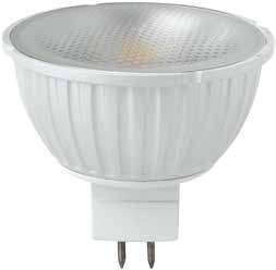 LE spot MR 16 Lampen hoeven minder vaak vervangen te worden Energiezuinig Vervangt traditionele gloeilamp van ± 30W CRI > 80 oge lichtintensiteit, geen UV en zeer lage infraroodstraling Brandt direct