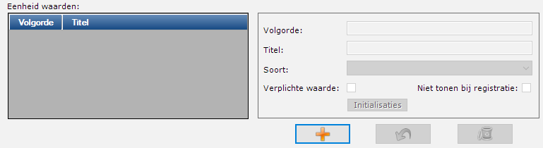 2 Situatie A: Eenvoudige eenheden met een vaste prijs (vb. soep, drankjes, boekjes, foto s, enz.) STAP 1 Klik onderaan op het oranje plusteken Typ een naam in bij Code en bij Omschrijving.