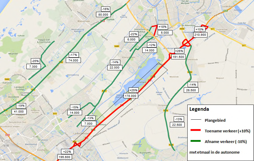 Ontwerp-Tracébesluit A4 Vlietland - N14 Toelichting Tracé Knooppunt Vlietland N14 figuur 3.