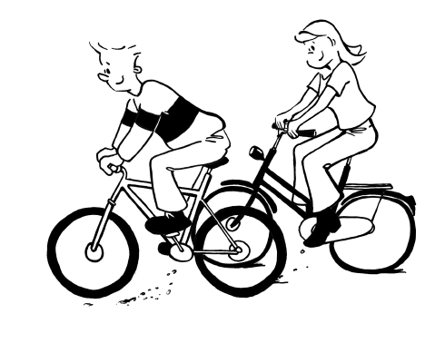 Jaap en Lisa fietsen naar het bos. 5 Wat is belasting? Belasting is het geld van alle bewoners van Nederland In het bos is een waterval. Ze pakken hun fietskaart.