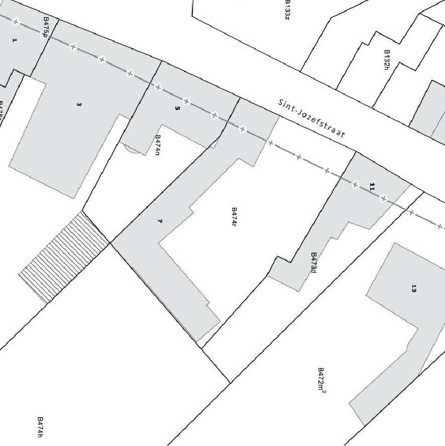 INPLANTING, CONTOUREN EN BESCHRIJVING In het centrum van Londerzeel St Jozef bouwt aannemer E-L Bouwpartners 6 kwaliteitsvolle appartementen en 9 garages in opdracht van F & D Verhoeven naar een