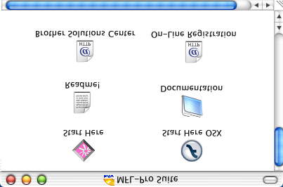 Stap 2 Het stuurprogramma en software installeren Meegeleverde CD-ROM MFL-Pro Suite De CD-ROM bevat de volgende onderdelen: MFL-Pro Suite installeren U kunt de software voor MFL-Pro Suite en