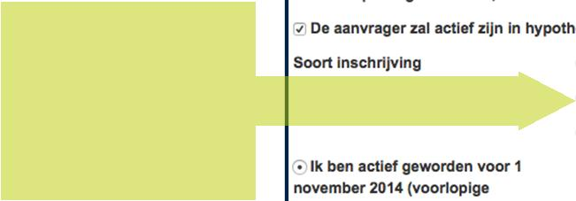 3. Statuut hypothecair krediet Vanmakelen Kredietservice is makelaar in hypothecair krediet Overgangsregime: Vanmakelen Kredietservice heeft een