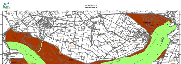 Voortoets Natuurbeschermingswet 1998 Bestemmingsplan Buitengebied Gemeente Steenbergen Projectnr. 245274 26 juni 2012, revisie 2 3 Werkstap 1, Natura2000 gebied Krammer Volkerak 3.1 Kenmerken 3.1.1 Begrenzing Figuur 3.