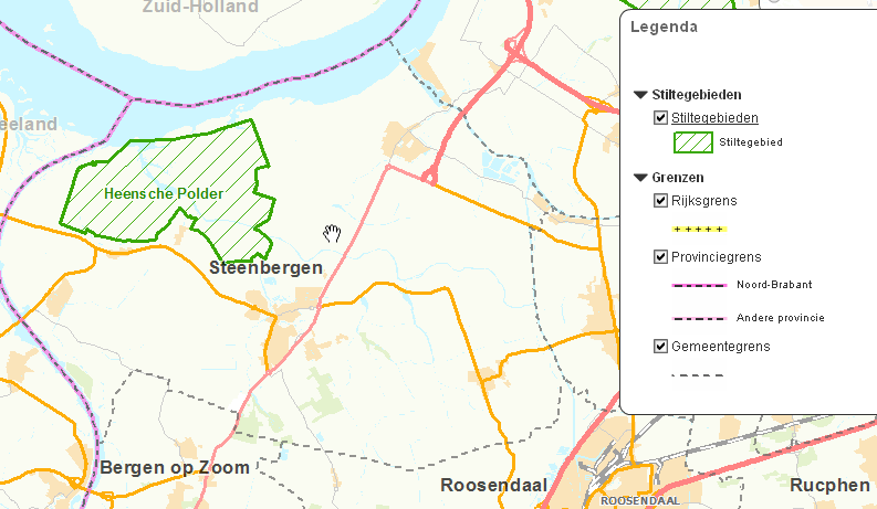 3.6.4 Geluid Waterberging Op de kaart van de Verordening Ruimte geeft de provincie aan waar de regionale waterbergingsgebieden en reserveringsgebieden waterberging zijn gelegen.