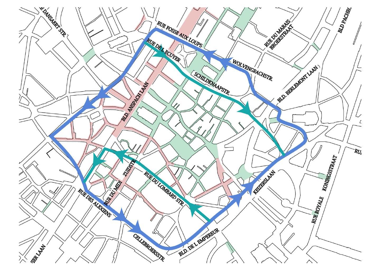 Bral is niet tegen parkeerplaatsen voor de bewoners van het centrum. Wij begrijpen dat veel Brusselaars een auto willen hebben en behouden en natuurlijk moeten die wagens ook ergens kunnen staan.