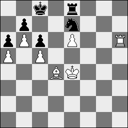 Txb1 Tc3 ) 22.Lc4 Dxc5 23.Lxe6+ Kxe6 21.Lxh7 21.Lg6+ hxg6 22.Dxg6+ Lf7 23.Dxg7 Tg8 24.Dxf6 Txc5 en zwart staat veel actiever. 21...Txc5 22.Lg6+ Ke7 23.Dd2 Ld5 23.