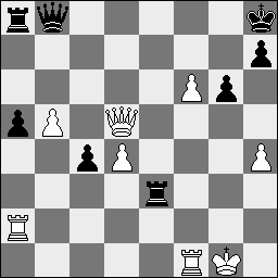 49.b5 h2 50.Th7 h1=d 51.Txh1 Txh1 Wit : Jaap Vogel 52.a7 Ta1 53.b6 Zwart : Frenk van Harreveld 1-0 Wit : Martin Martens Zwart : Ali Bitalzadeh 1.d4 Pf6 2.Pc3 d5 3.Lg5 Lf5 4.Lxf6 exf6 5.e3 c6 6.