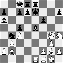 Dit is het verschil met de eerder genoemde "speelstelling". Zonder de pion op g4 heeft wit allerlei extra mogelijkheden. Soms dreigt f4.
