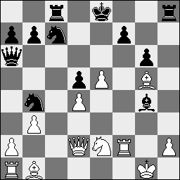 f3 Kg8 30.Kd2 b5 31.Tb1 a6 32.Te1 Pb6 Wit : Martin Noordijk Zwart : Rogier van Loon 1.e4 c6 2.d4 d5 3.e5 Lf5 4.g4 Lc8 5.Ld3 e6 6.Le3 Pd7 7.Pe2 c5 8.c3 Pe7 9.f4 Pc6 10.Pd2 Db6 11.