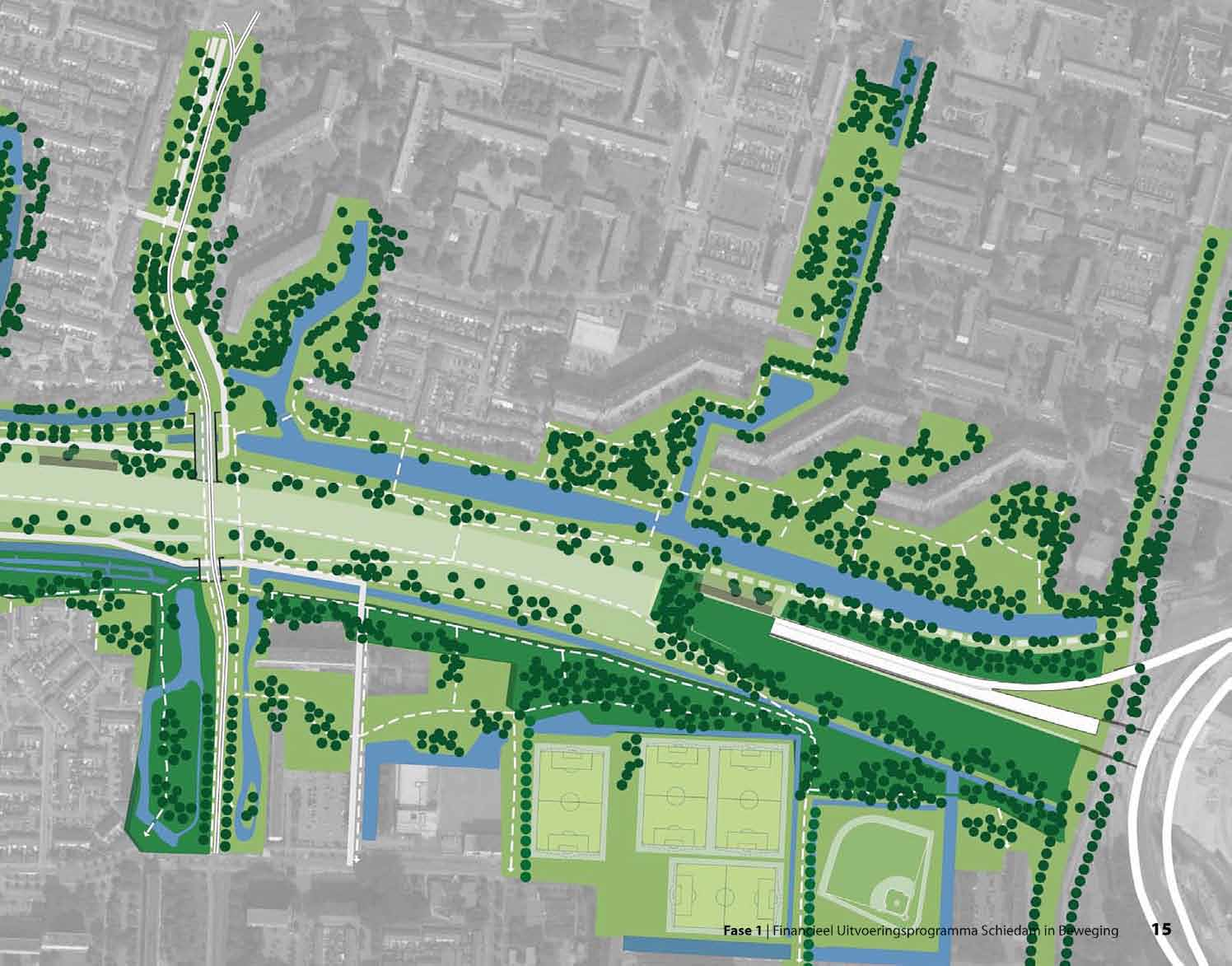 Stedenbouwkundige Judith de Koster: Park A4 wordt derde groene long voor Schiedam De plannen voor het Park A4 naderen hun voltooiing.