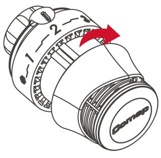 Temperatuurbegrenzing Voor deze instelling wordt de geïntegreerde begrenzingsring aan de voorzijde gebruikt. Instelling op 4 en lager 1.