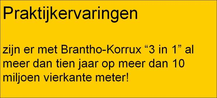 Brantho-Korrux 3in1 voldoet aan bijna alle corrosieklassen en bijna alle afwerksystemen vlg.
