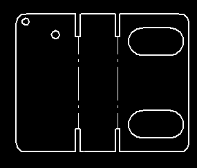 gecontroleerd : sommige pakketten weten niet goed bij het inlezen van een dxf of de afmetingen mm of inch zijn.