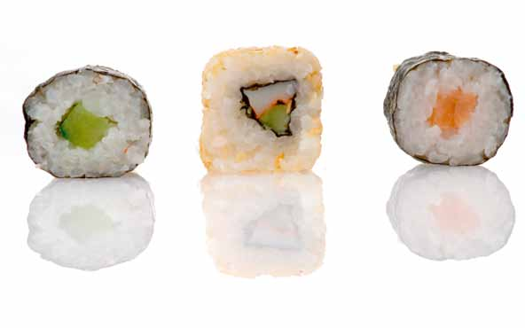 7 HNC-serie sushivitrines Introductie De fraaie sushi-vitrines geven