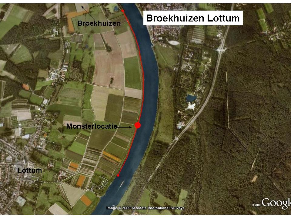 Figuur 3.14 Broekhuizen tussen Lottum en Broekhuizen Ten opzichte van eerdere inventarisaties is er in 2013 aan de inrichting van dit traject niets veranderd.