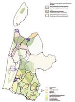 3.2 Ruimtelijke aspecten waterbeleid Functiefaciliteringskaart Hulpmiddel om water te laten meesturen in de ruimte 46 Water wordt voor verschillende functies gebruikt; van het drenken van vee tot