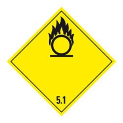 Overzicht Vervoers en Opslaggegevens Producten ertis urope.v. 5.1 Oxiderende stoffen 6.