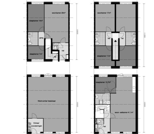 MASKERADE De Flexibiliteit 1 2 1 Portiek woning 2 Starters