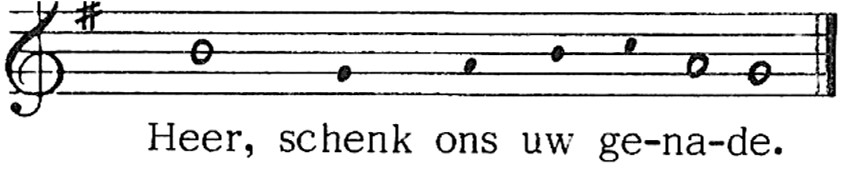 OVERWEGING STILTE allen gaan staan DANKLIED VAN MARIA Antifoon 1. psalmtoon 5 1. cantor(ij), 2.