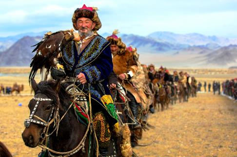 Natuurreis Mongolië met Golden Eagle Festival 18 dagen reiscode MR.
