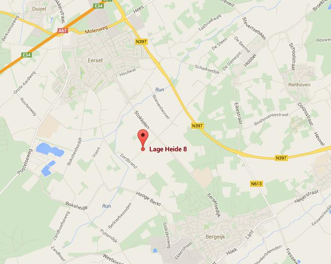 Afbeelding 2: Ligging locatie (bron: Google