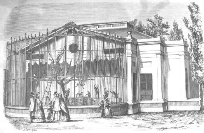 Het koffiehuis, strategisch goed gelegen, geflankeerd aan zijn linkerzijde door het museumgebouw met een ruim zicht op de tuin werd in de vorm van een Javaans plantershut geconstrueerd. Architect A.