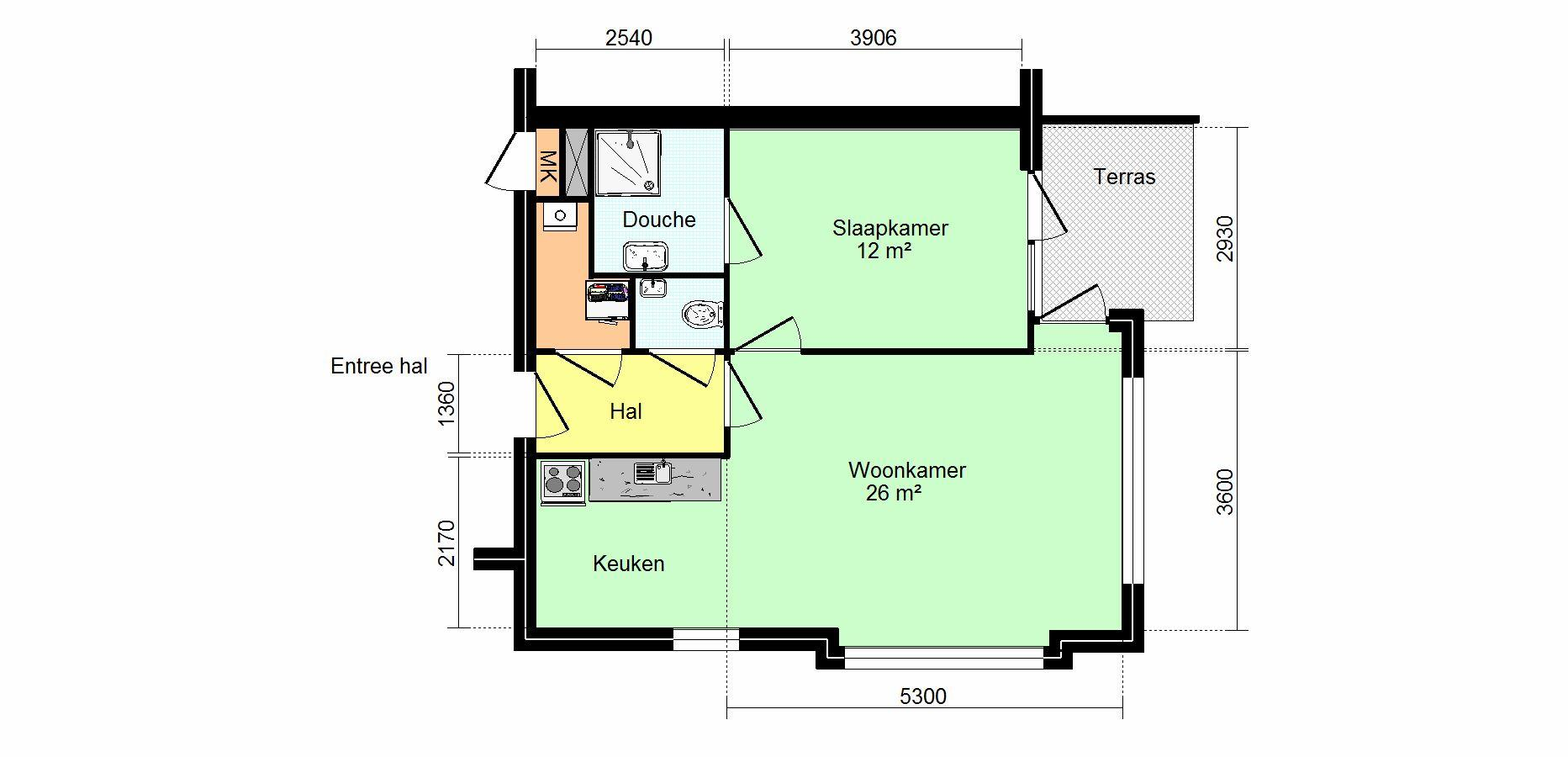 Type Aantal Ligging appartementen Huisnummers Huurprijs E3 1 Hoekappartement begane